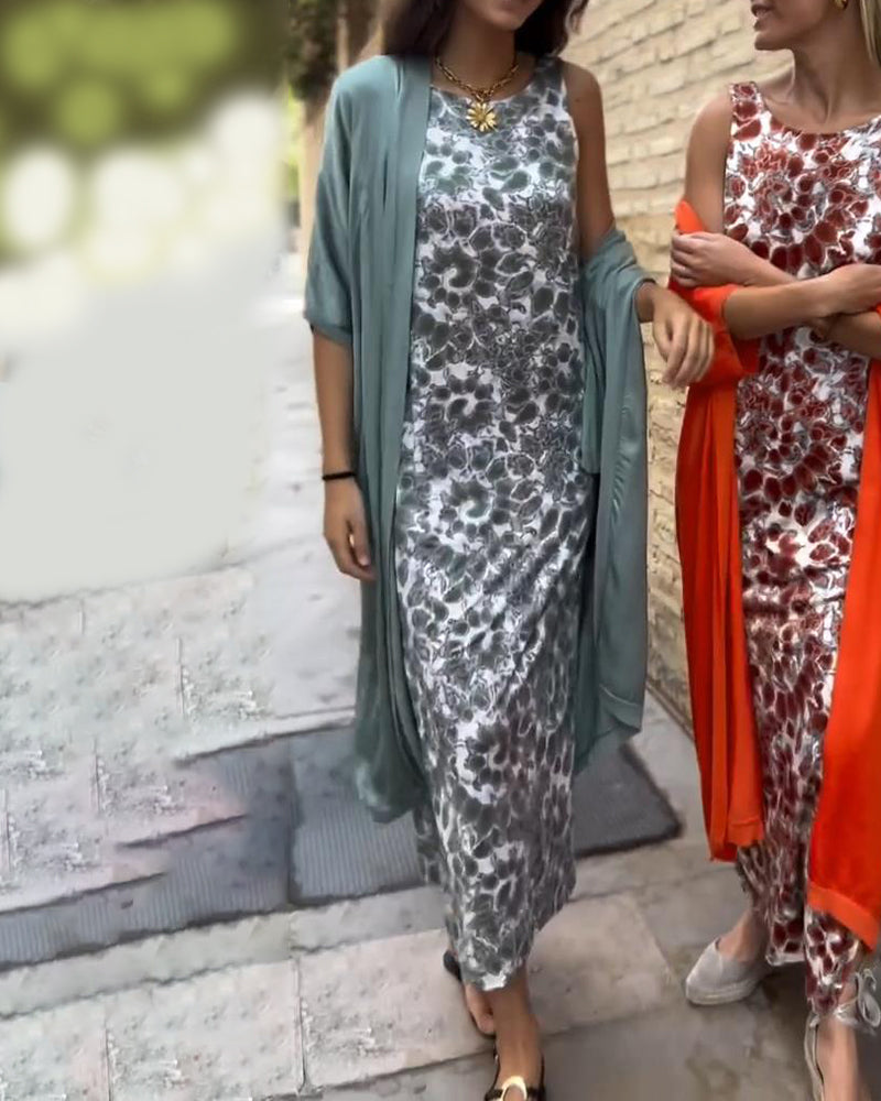 Chloé | Costume deux pièces élégant à imprimé vintage