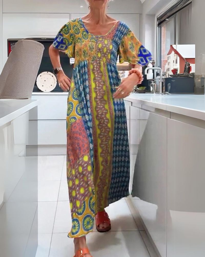 Delisa™ | Robe Bohème Colorée