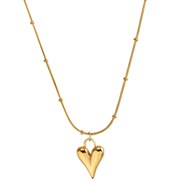 Amélie | Collier Pendentif Cœur Élégant