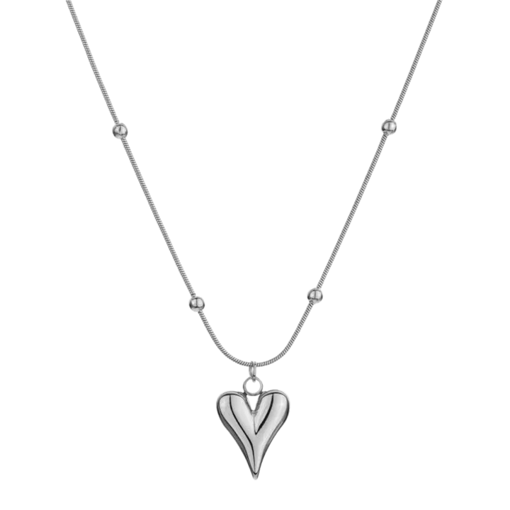 Amélie | Collier Pendentif Cœur Élégant