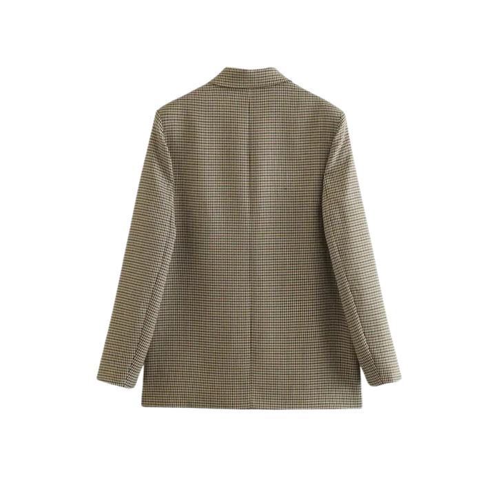 Odile | Blazer Classique Pied-de-Poule