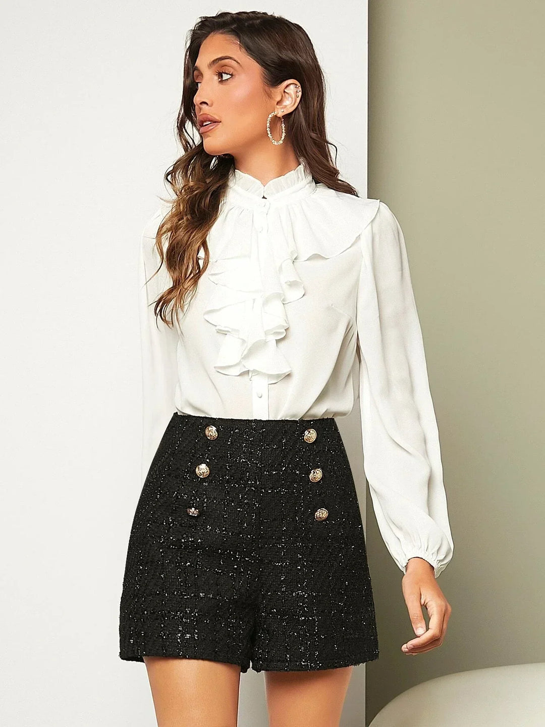 Jovianne |  Les Shorts Tweed