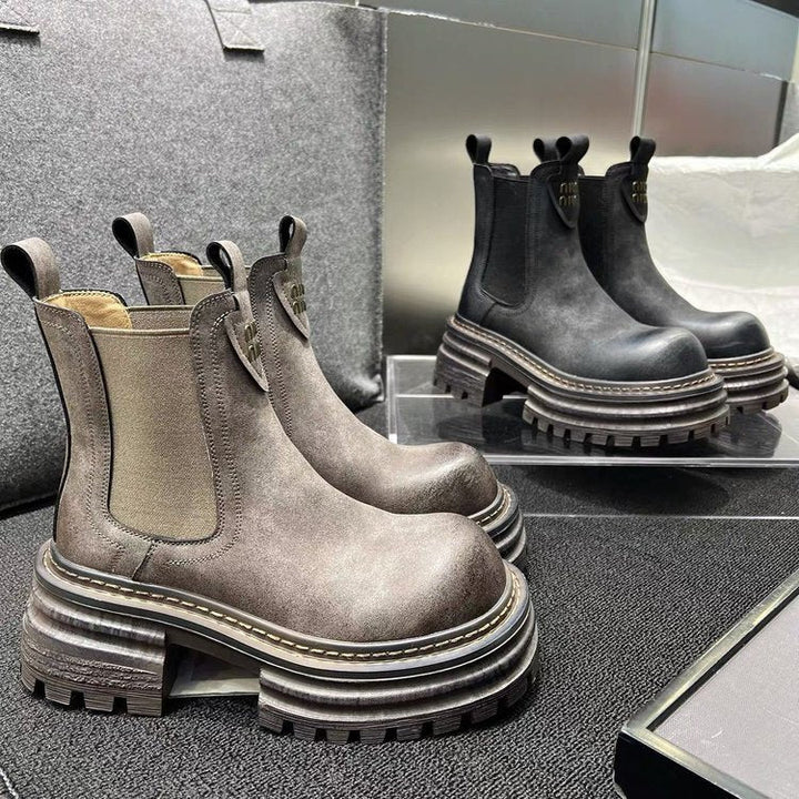 Sophie | Bottes Chunky à Plateforme