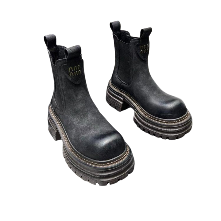 Sophie | Bottes Chunky à Plateforme