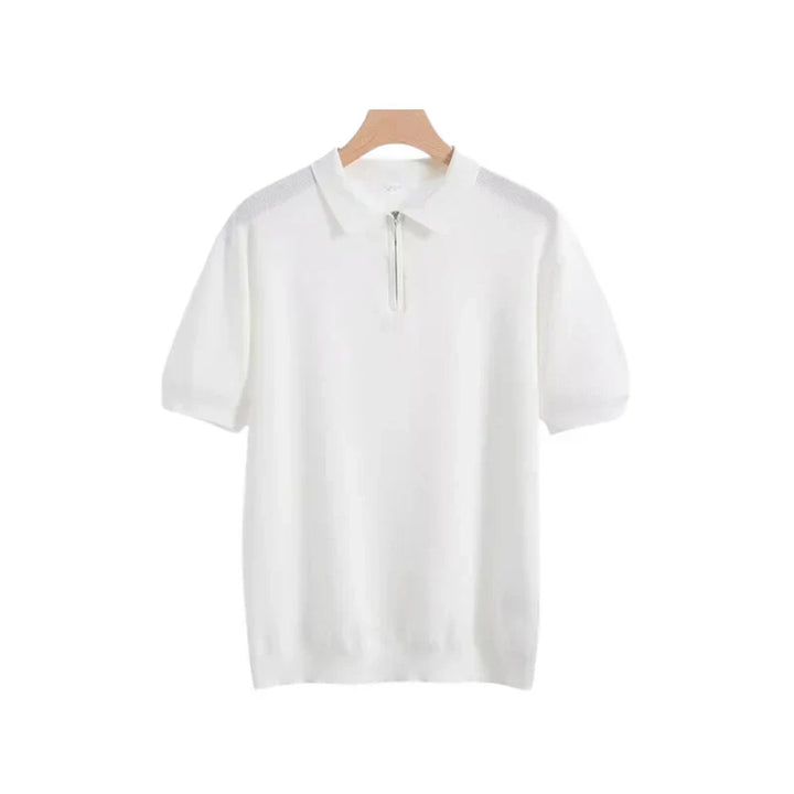 Laurent™ | Polo zippé Marbella