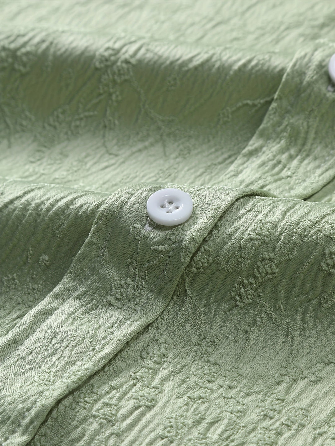 Laurent™ | Chemise Vert Pastel Légère