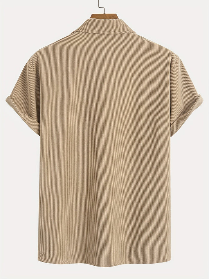 Laurent™ | Chemise Sable Structurée