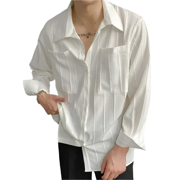 Laurent™ | Chemise côtelée ST Tropez