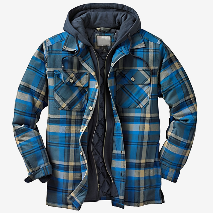 Thierry - Veste en flanelle intemporelle avec capuche