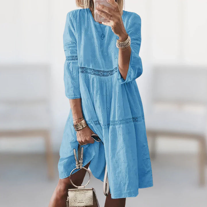 Manon™ | Robe Élégante Brodée