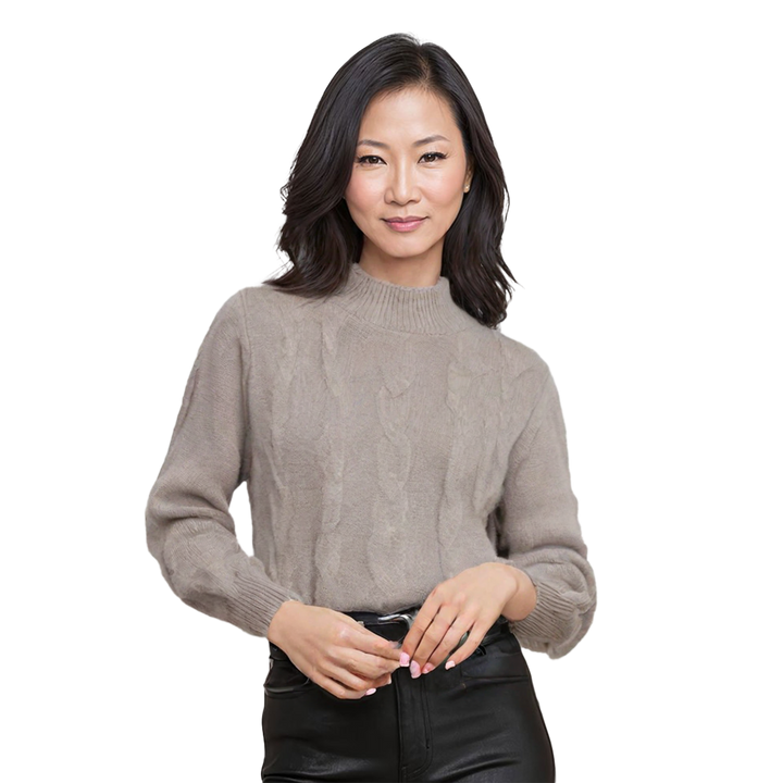 Eugénia | Pull d'Hiver Tricoté