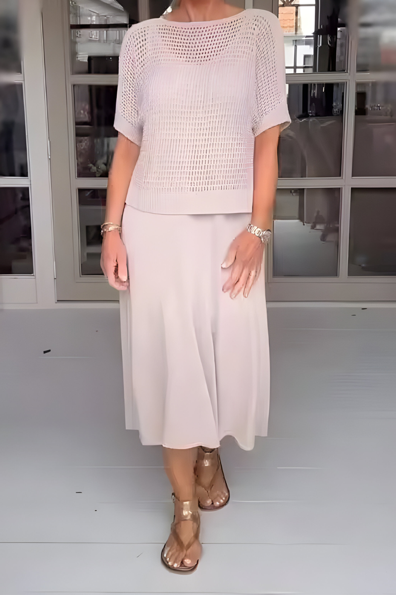 Nanon | Robe d'été avec haut en tricot