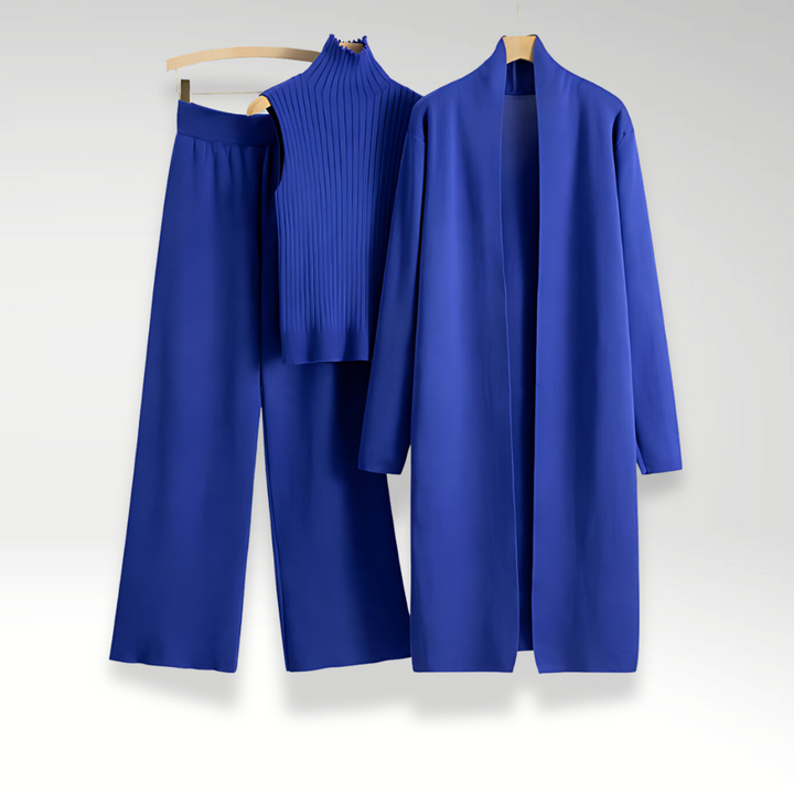 Julie | Ensemble trois pièces en maille Luxe