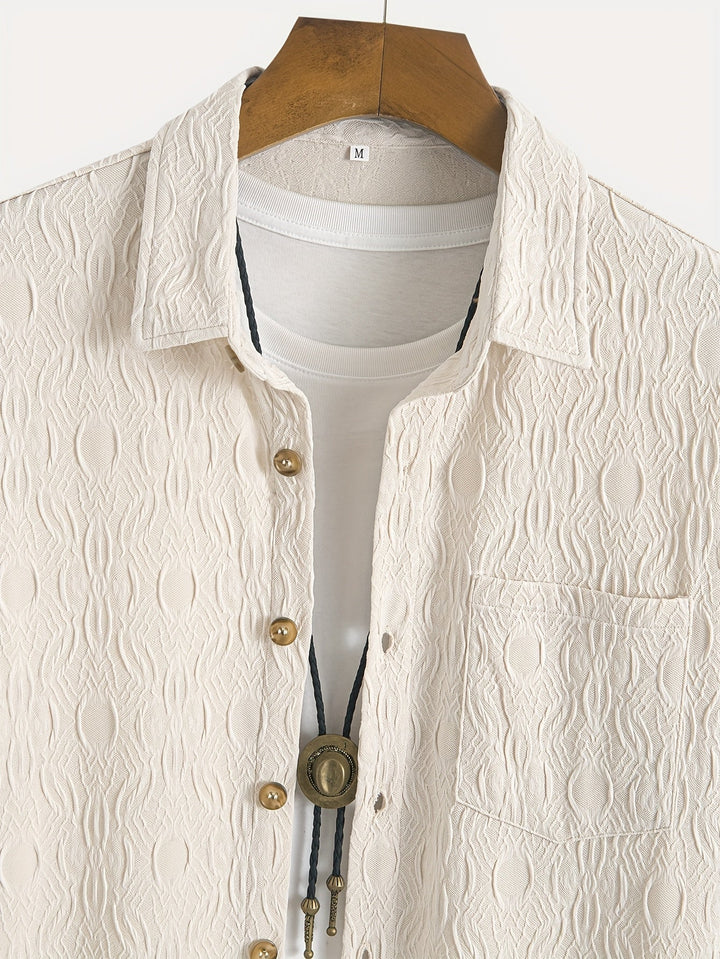 Laurent™ | Chemise Beige Structurée