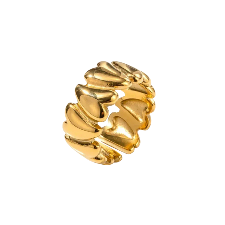 Aline | Bague Cœur Enveloppante
