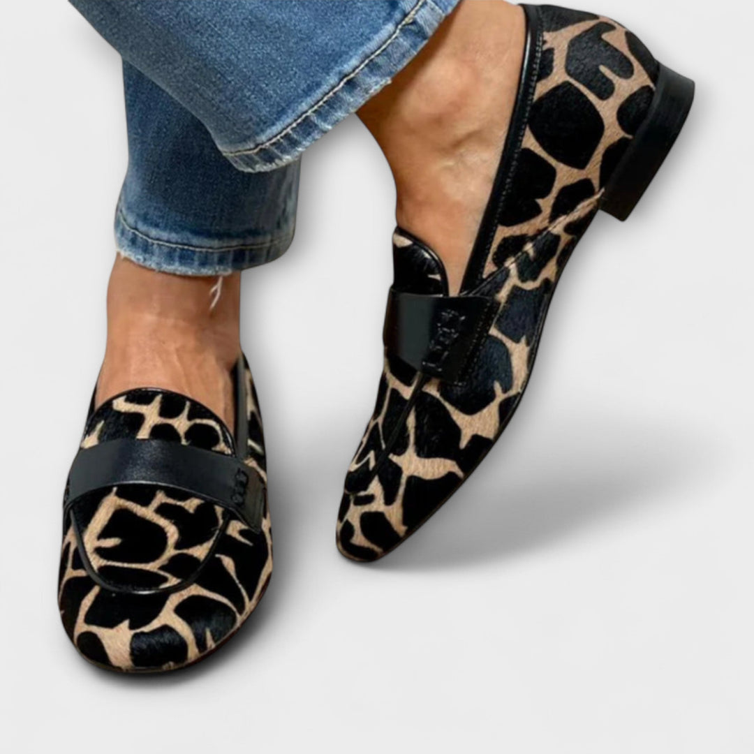 Jenna | Mocassins Léopard
