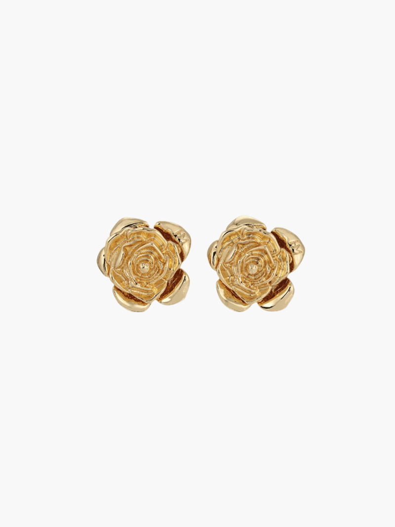 Victoria | Boucles d'oreilles en or et argent rose
