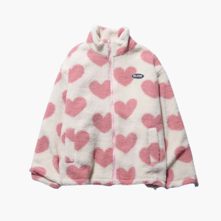 Géraldine | Veste à Coeur Réversible