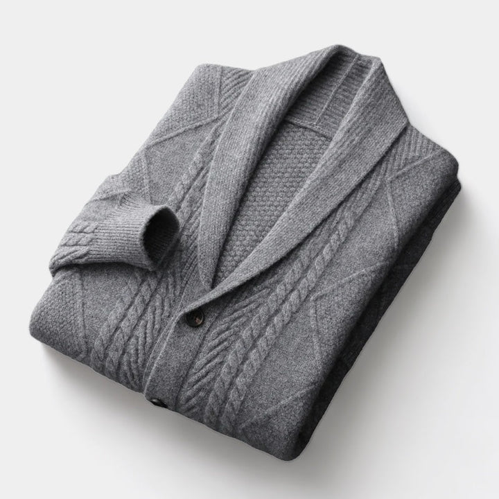 Laurent™ | Cardigan en laine mérinos