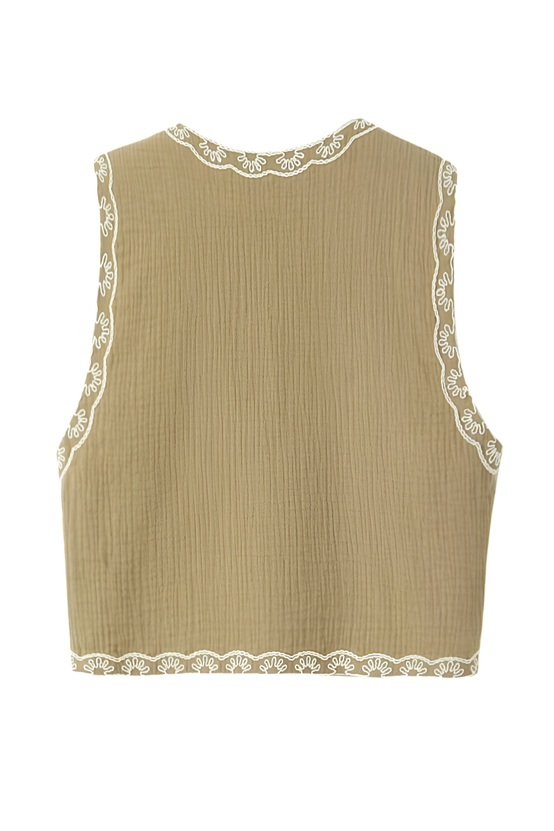 Marthe | Gilet à Fleurs