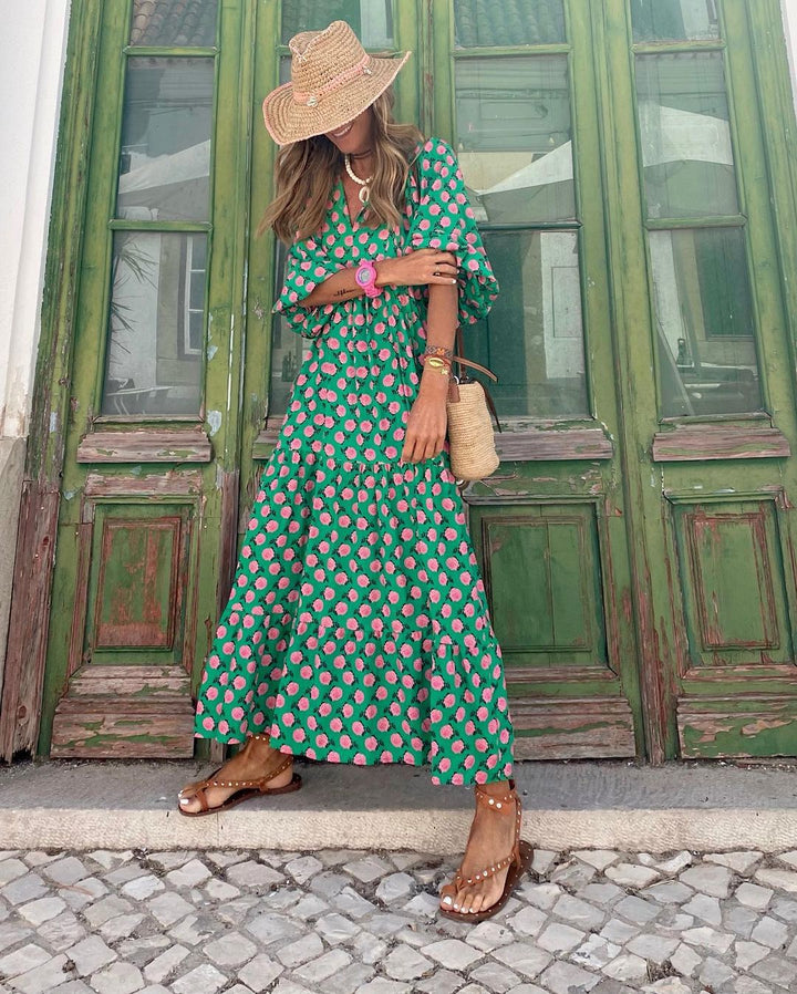 Sabine | Robe Maxi Bohémienne