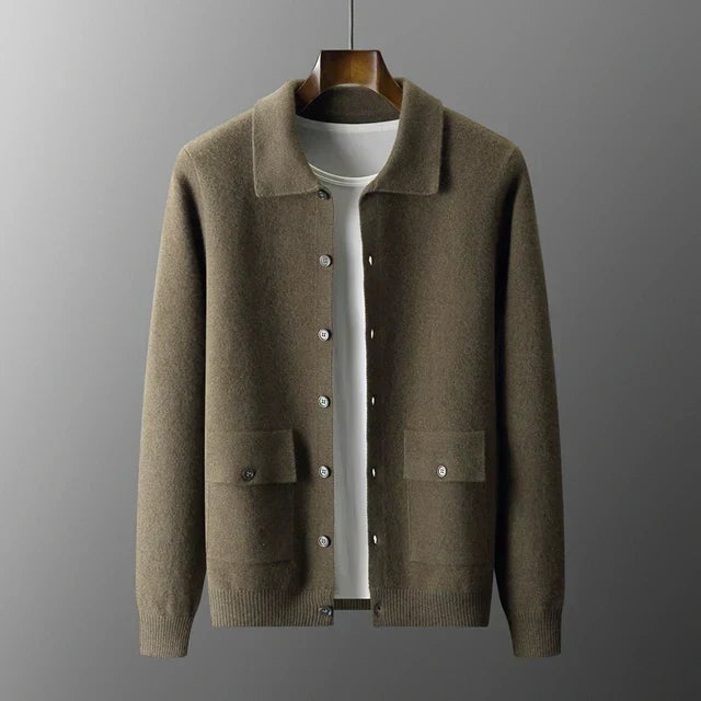 Laurent™ | VESTE 100% CACHEMIRE