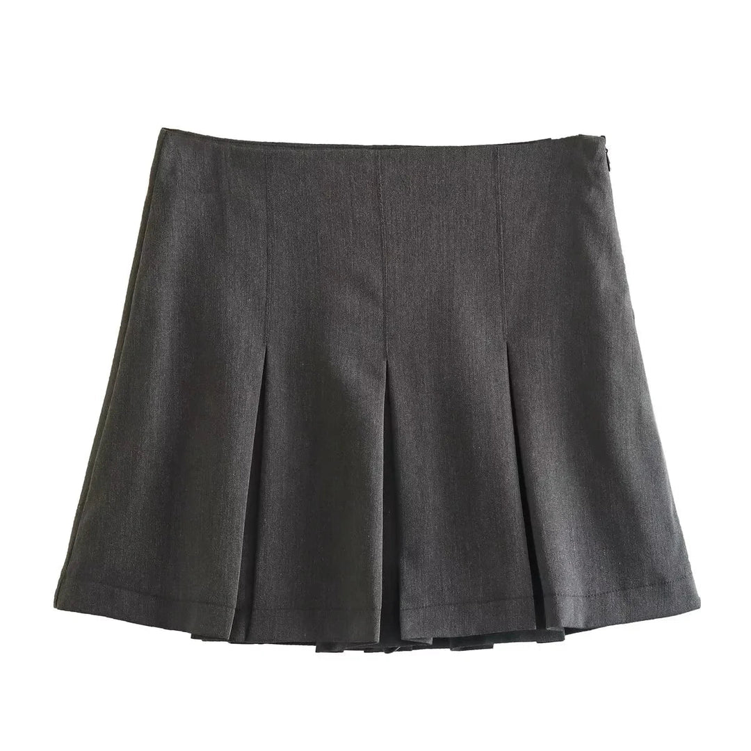 Charlotte | La Jupe Mini Plissée
