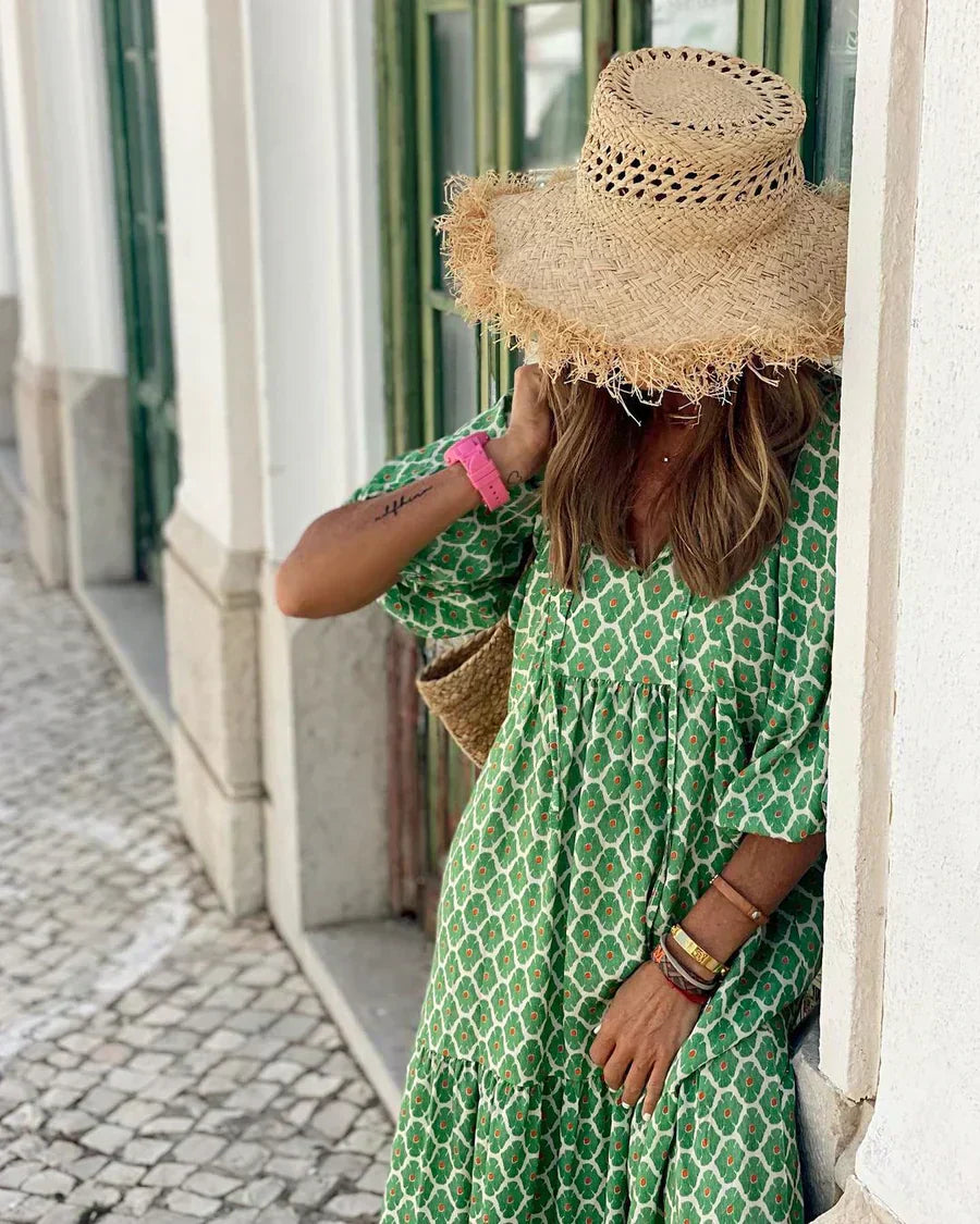 Sabine | Robe Maxi Bohémienne