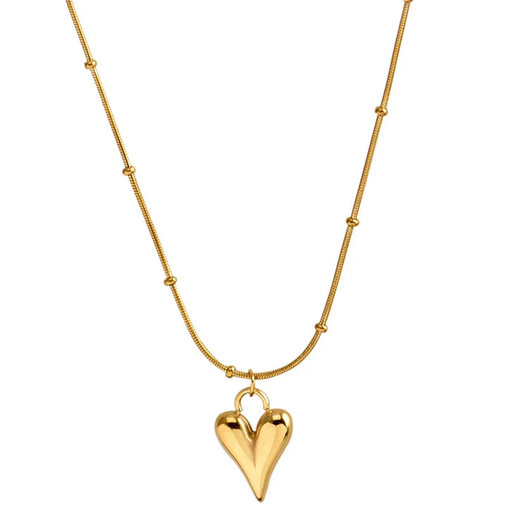 Amélie | Collier Pendentif Cœur Élégant