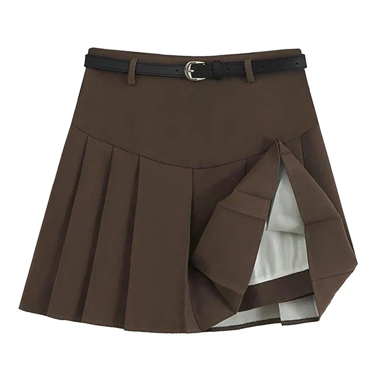 Maëlle | La Jupe-Short Plissée Chic