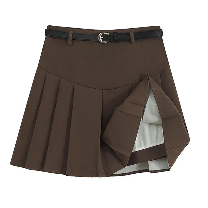 Maëlle | La Jupe-Short Plissée Chic