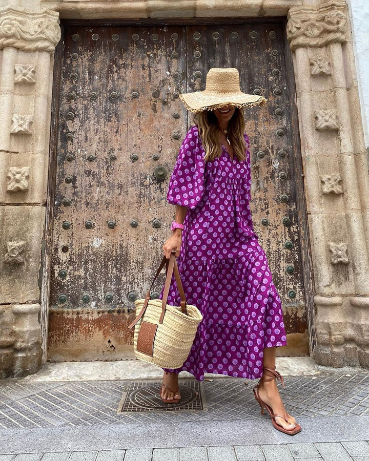 Sabine | Robe Maxi Bohémienne