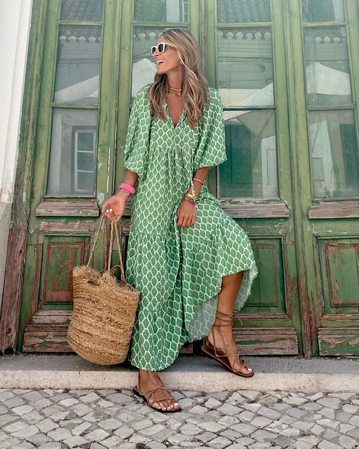Sabine | Robe Maxi Bohémienne