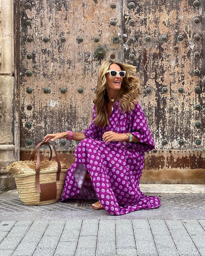 Sabine | Robe Maxi Bohémienne