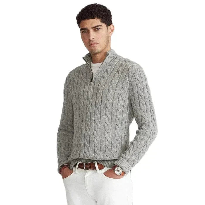Laurent™ | Pull Verbier demi-zippé