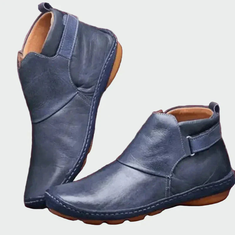 Bottines orthopédiques en cuir