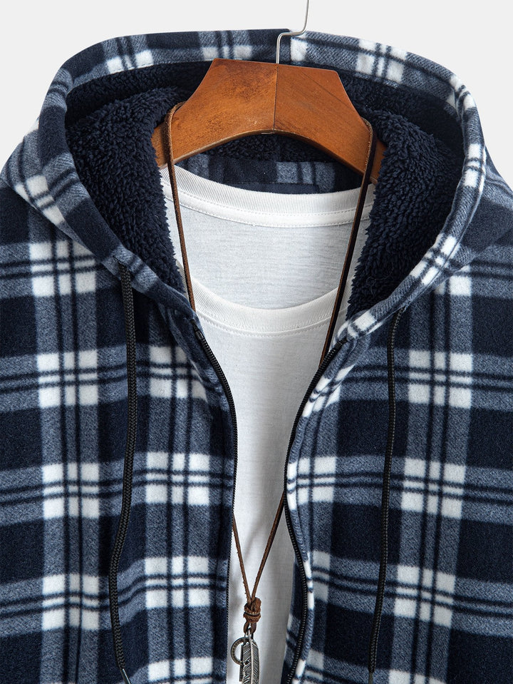Laurent™ - Hoodie en flanelle doublé polaire Teddy