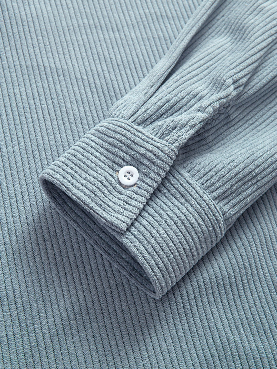 Laurent™ - Chemise en velours côtelé patchwork