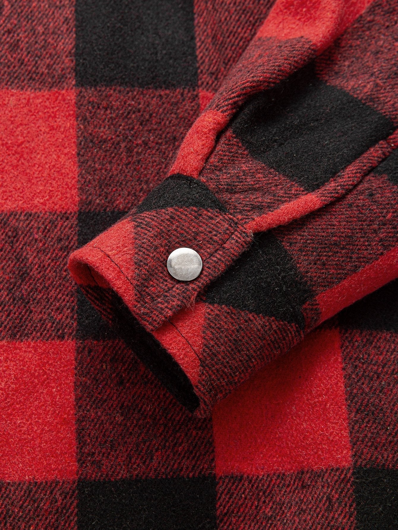 Laurent™ - Chemise à capuche en flanelle polaire doublée