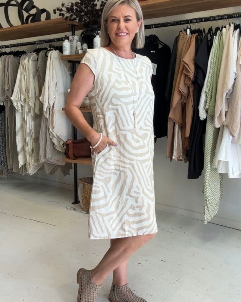 Robe D'été Marina En Coton Doux