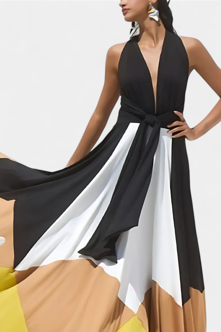 Kenza | Robe longue à dos ouvert