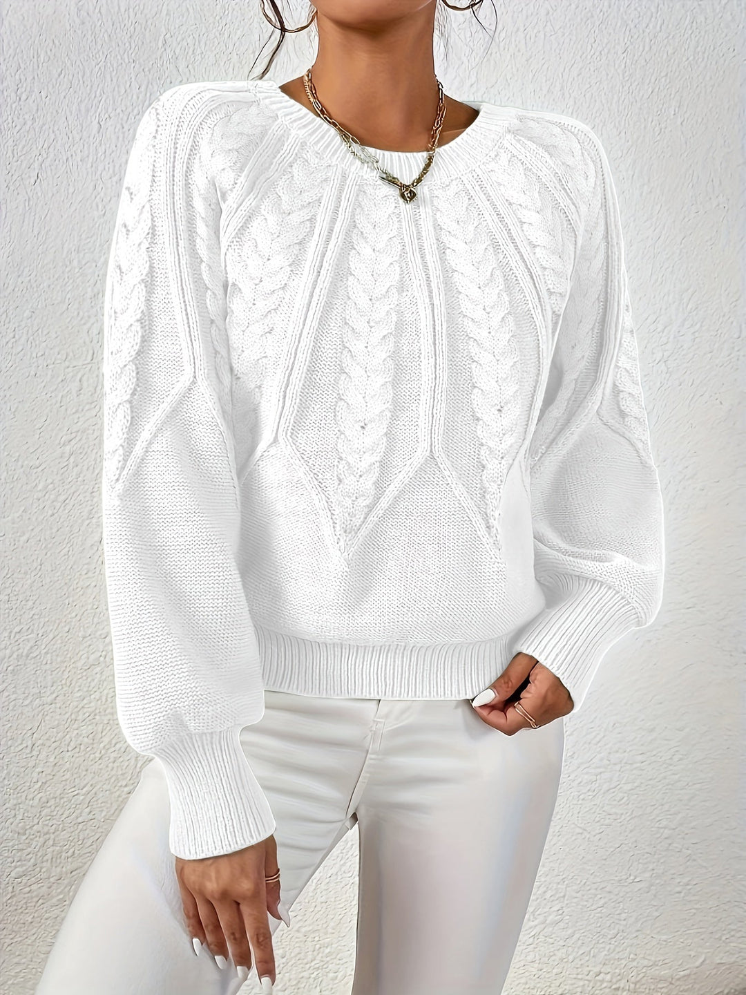 Paulette | Pull en Tricot de Luxe