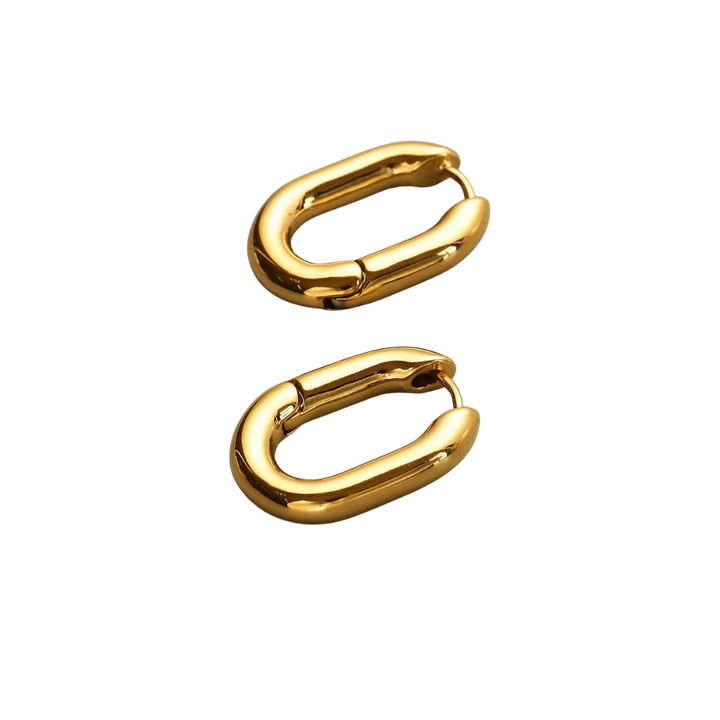Charlotte | Boucles d'Oreilles Mini Rectangulaires Vaelora