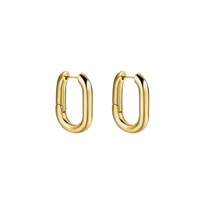 Charlotte | Boucles d'Oreilles Mini Rectangulaires Vaelora