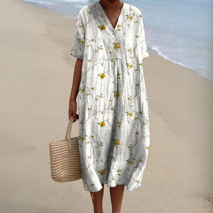 Marion | Robe Fleurie Élégante