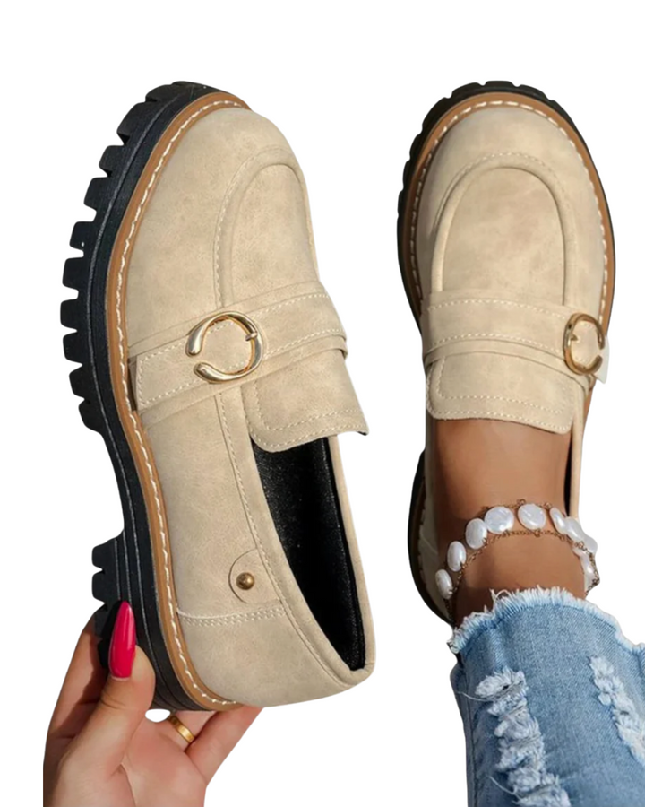 Esma | Mocassins décontractés à bout arrondi