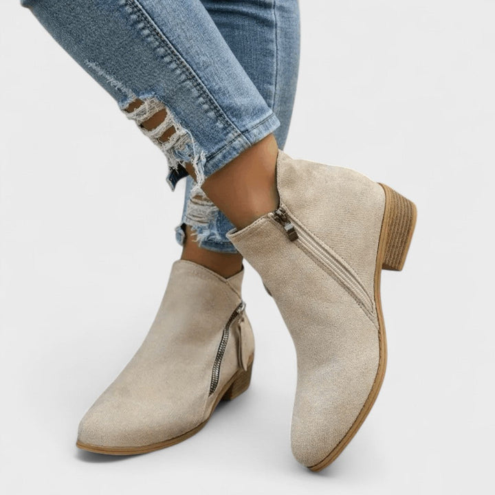 Fiora - Bottes vintage au style classique