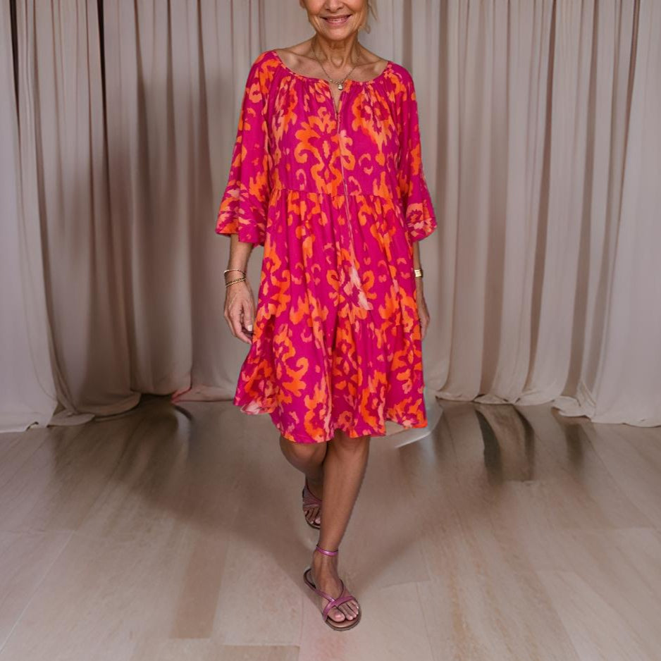 Françoise™ | Robe d'Été Fluide et Lumineuse