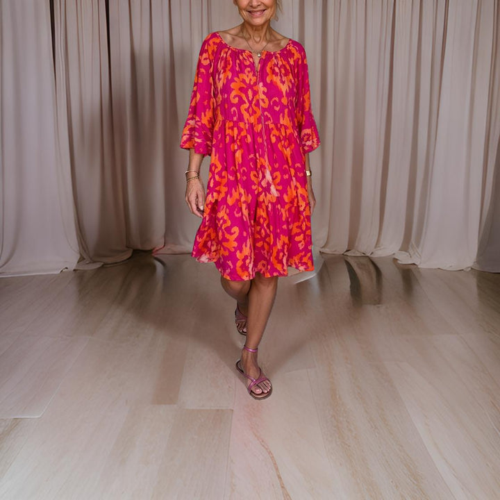 Françoise™ | Robe d'Été Fluide et Lumineuse