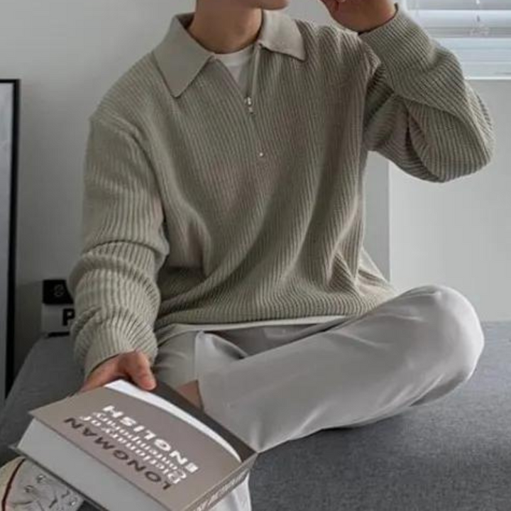 Laurent™ | Pull demi-zippé Cesare
